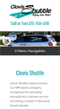 Mobile Screenshot of clovisshuttle.com